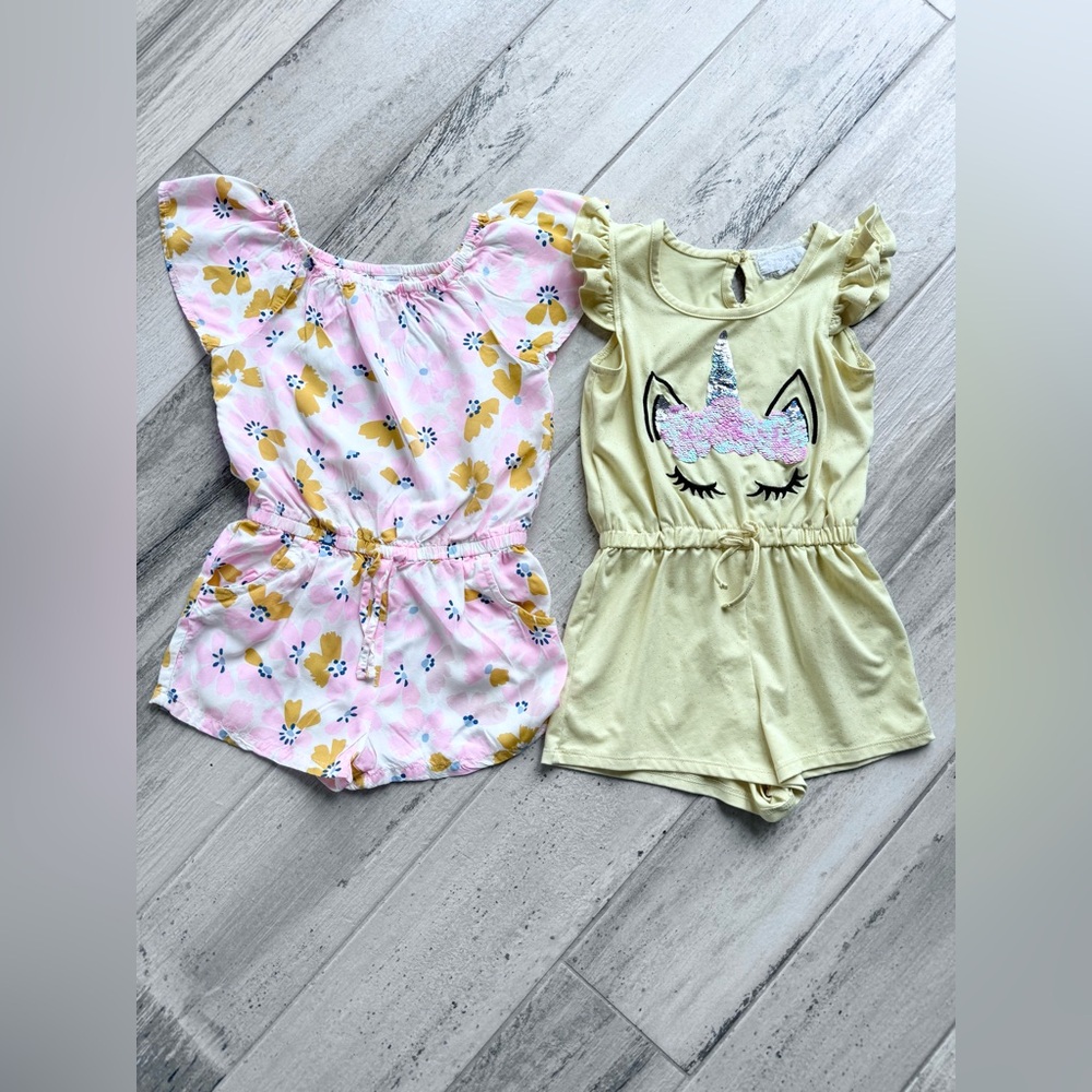 Girls Romper Bundle (2) - size 4T